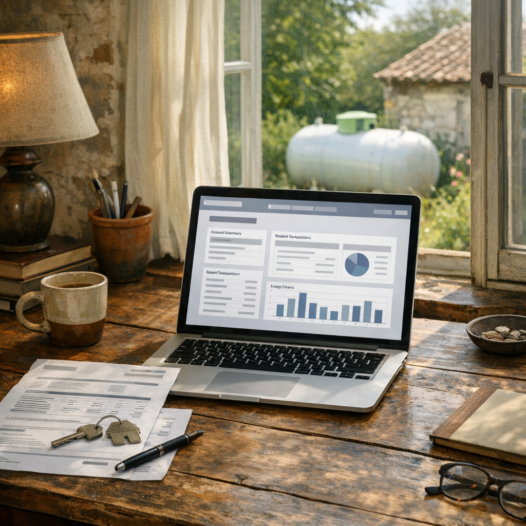 L’Espace client Antargaz : connexion, Compte et facture