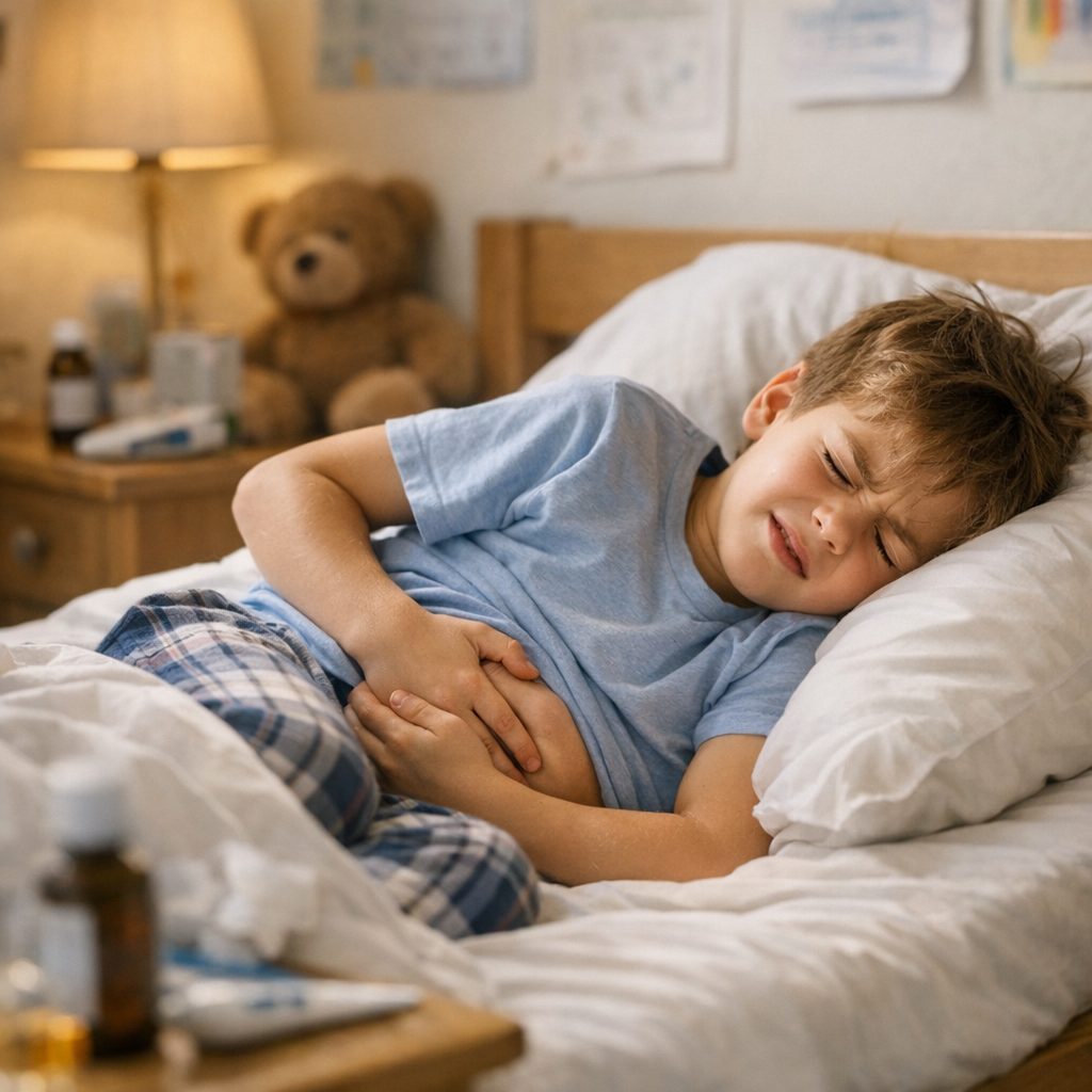 Quels sont les premiers symptômes de l’appendicite, notamment chez l’enfant&nbsp;?
