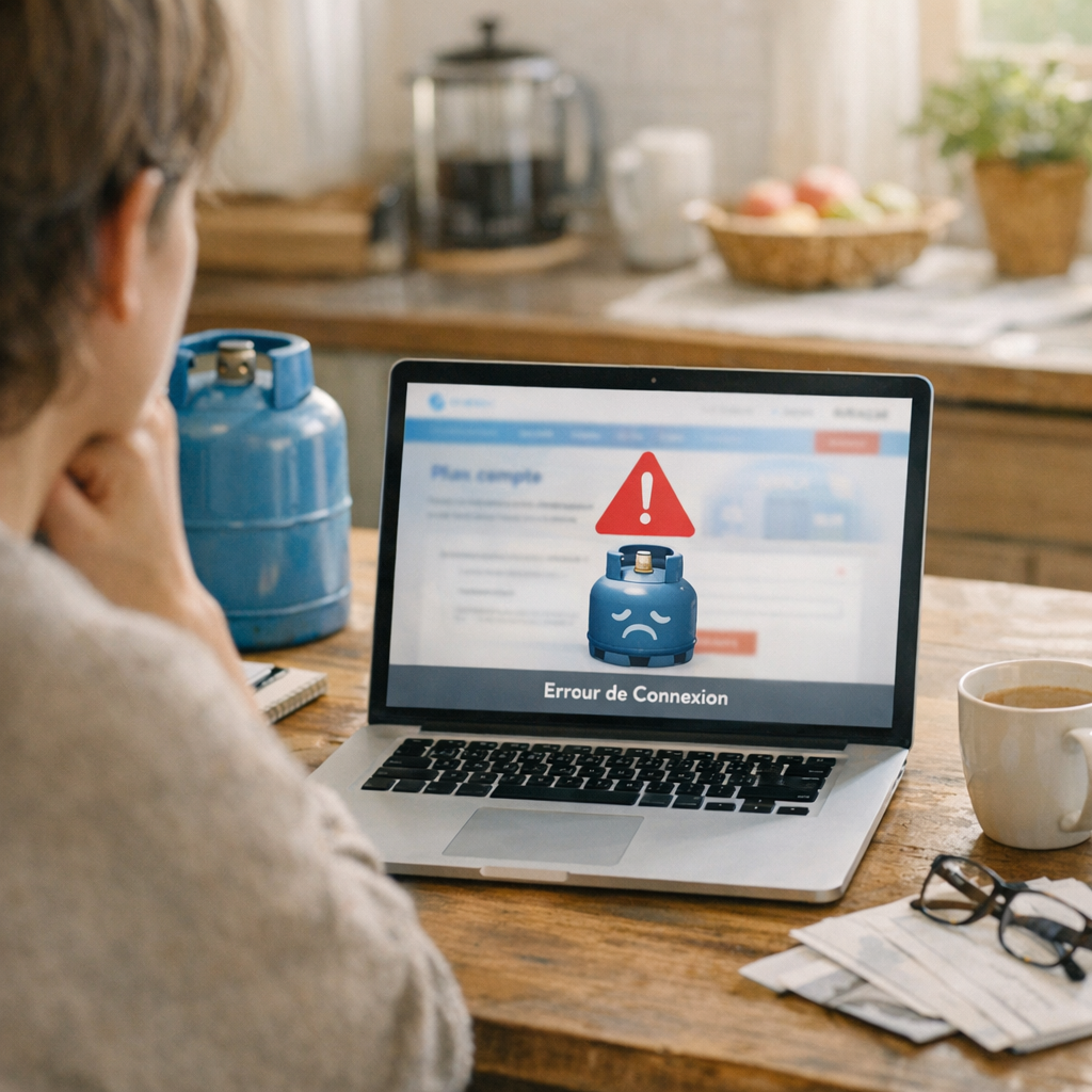 Que faire si l’espace client Butagaz ne fonctionne pas&nbsp;?