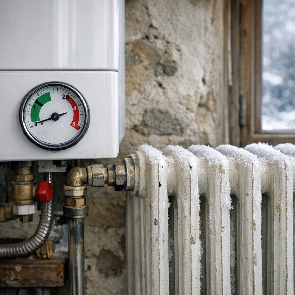 Pourquoi la Chaudière tourne mais le radiateur ne chauffe pas ?