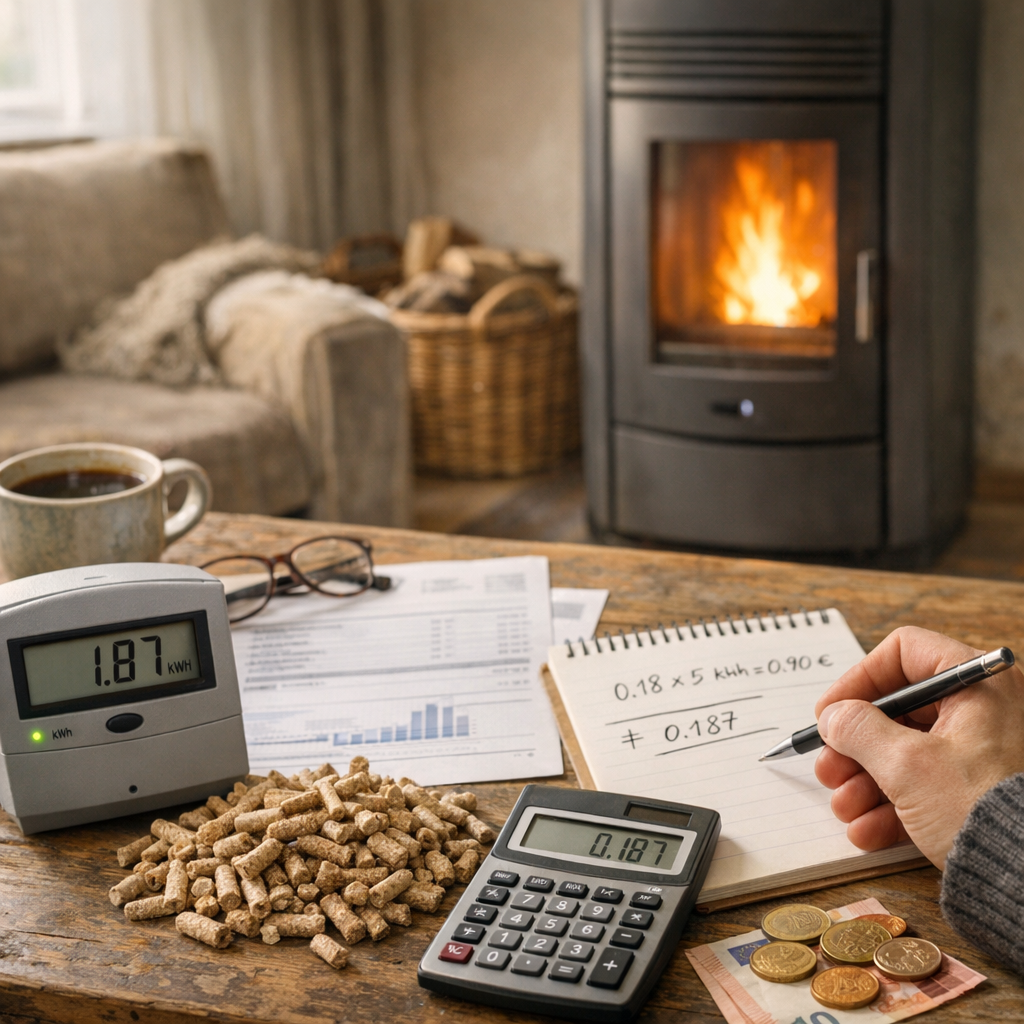 Calcul du coût électrique&nbsp;: partir du kWh, pas du kW de chauffe