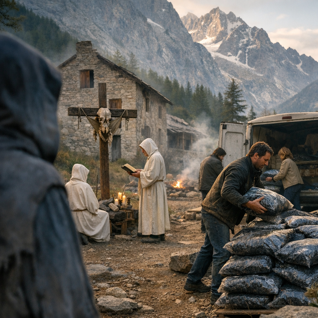 De quoi parle la série Netflix Anthracite : Le mystère de la secte des Écrins ?