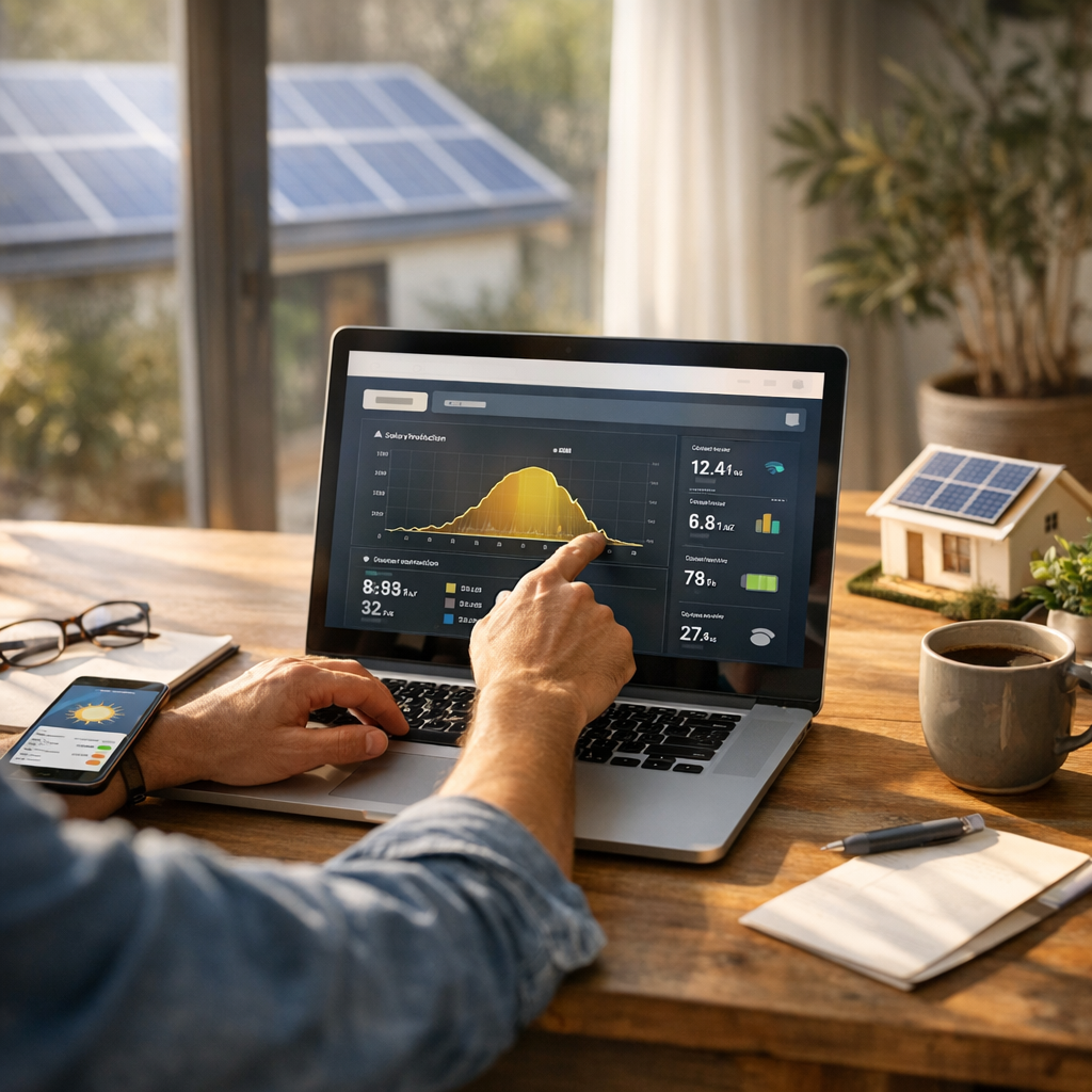 Connexion&nbsp;: accéder au suivi solaire sans se tromper