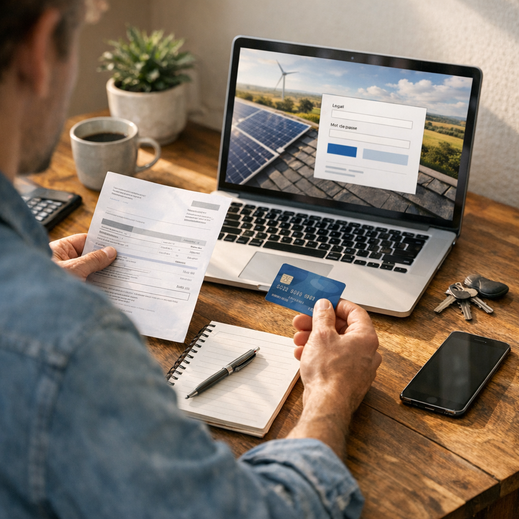 S’inscrire avant la première connexion&nbsp;: les informations à préparer
