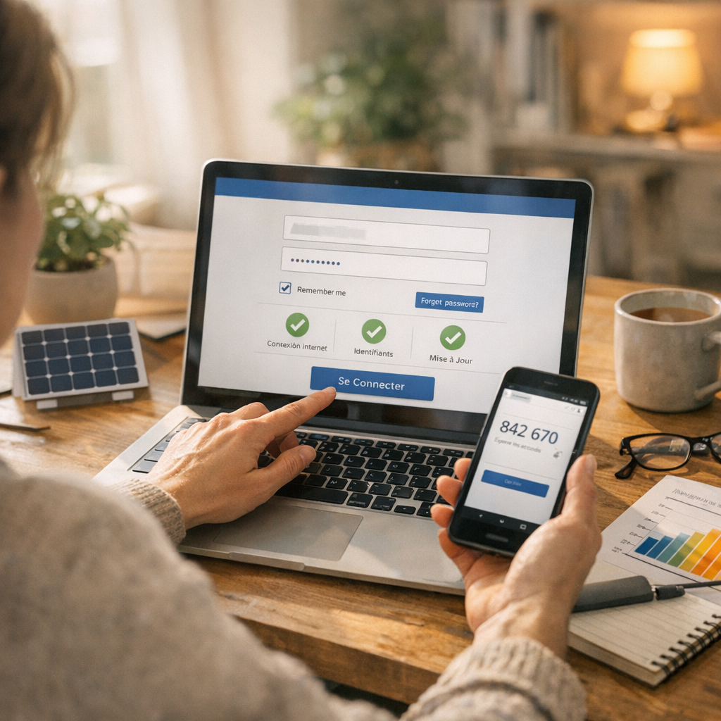 Connexion à l’espace client EDF ENR : les vérifications qui règlent souvent le problème