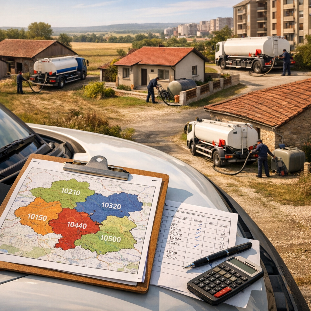 Relevé terrain du 14 mai 2026 : 5 codes postaux, 1 000 L, même jour