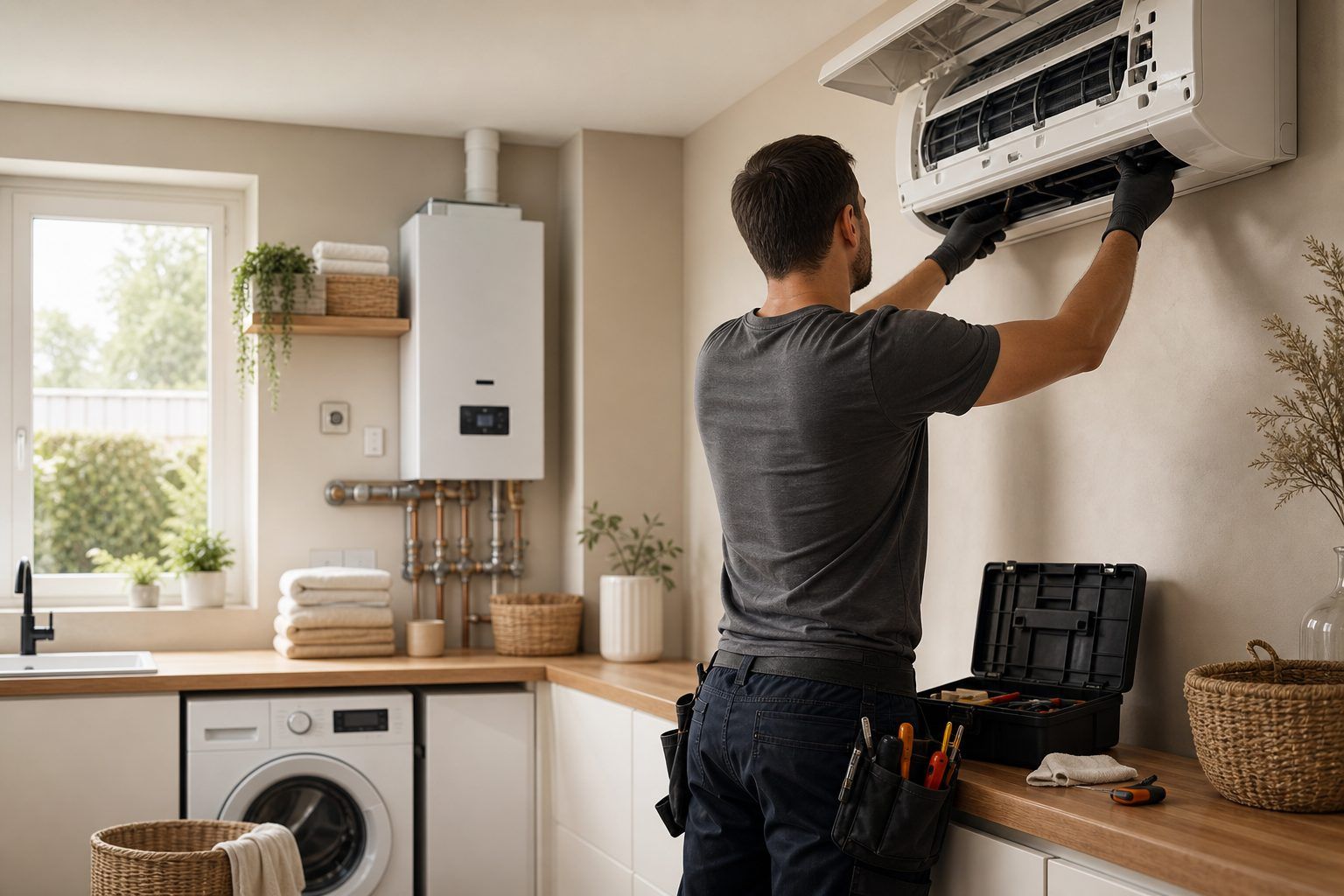 Installation et entretien de chauffage, pompes à chaleur et climatisation