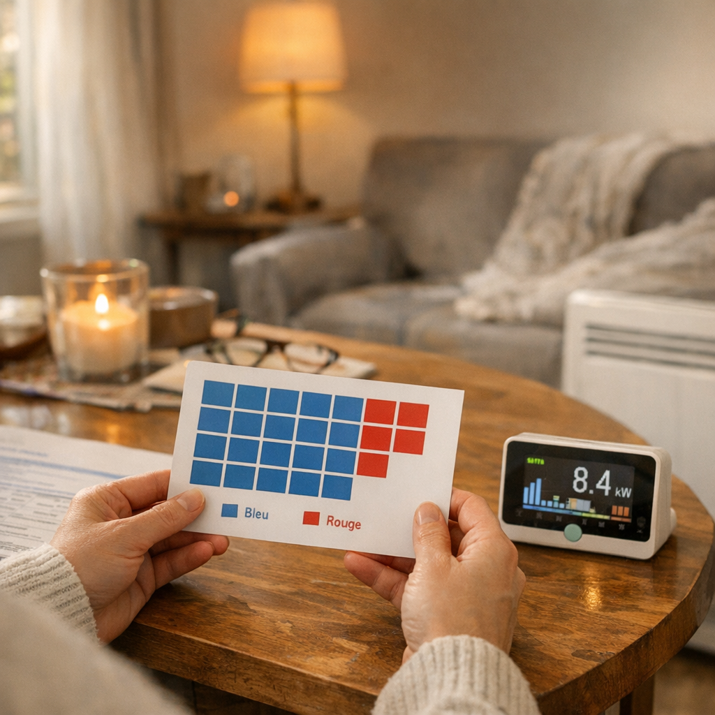 Jours rouges Tempo&nbsp;: lecture pratique pour une maison chauffée à l’électricité