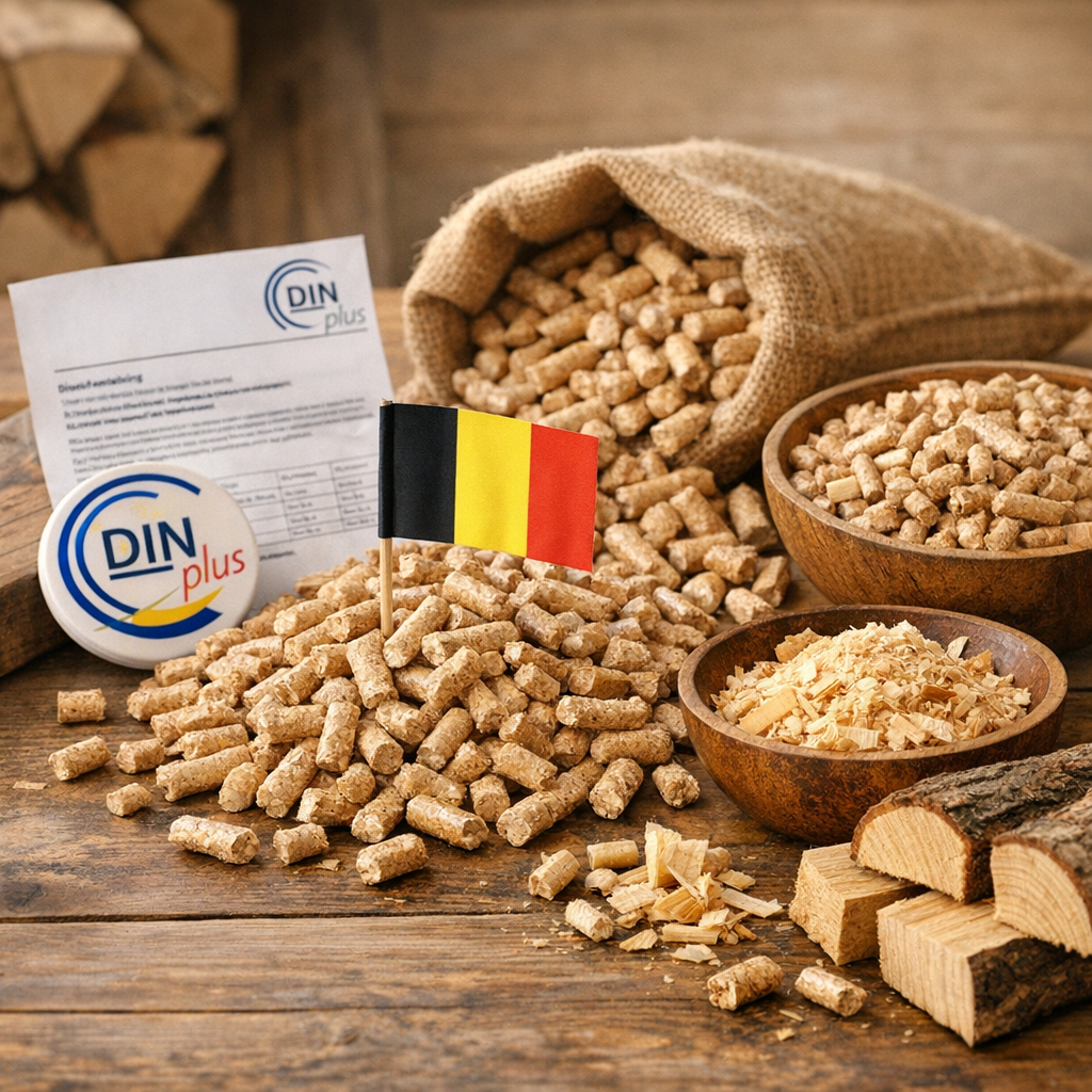 Caractéristiques des pellets Woodpecker&nbsp;: DINplus, origine belge et composition
