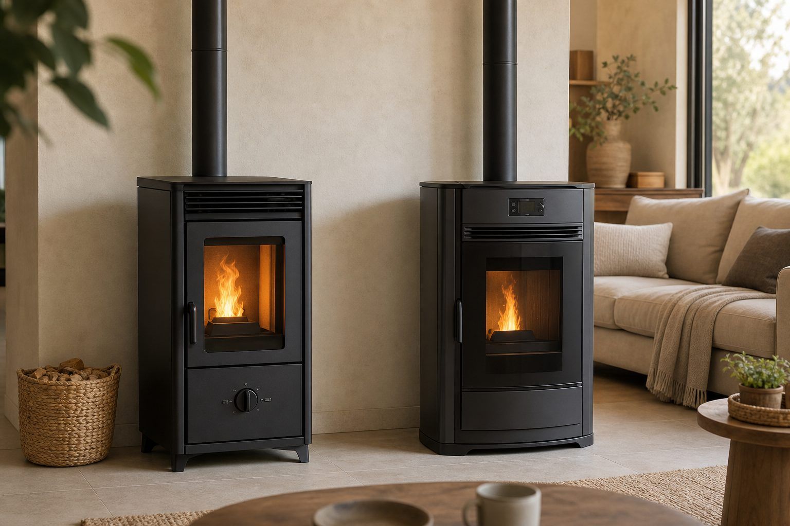 Poêle à granulés sans électricité ou modèle classique&nbsp;: quelles différences&nbsp;?