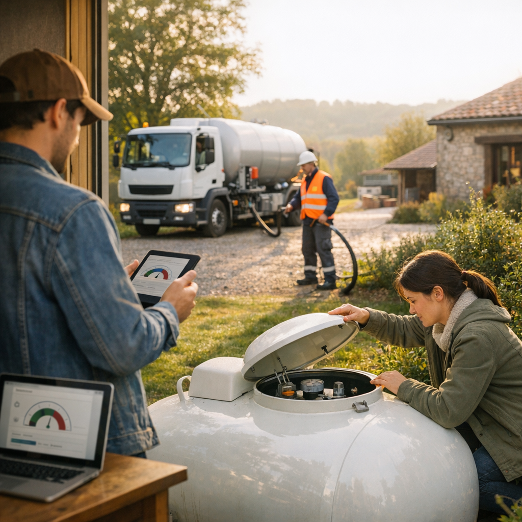 Gérez votre approvisionnement en gaz : livraison automatique ou sur commande ?