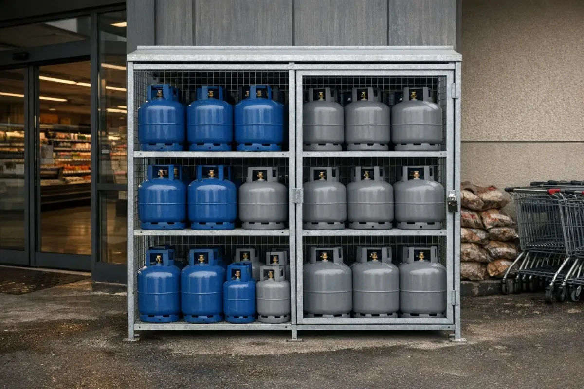 Prix d'une bouteille de gaz de 13 kg chez Super U et Leclerc