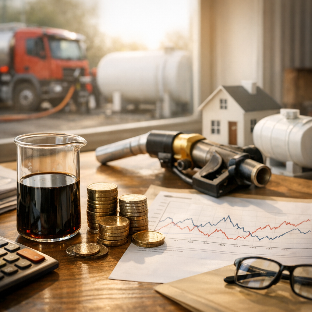Comment sont fixés les prix du fioul supérieur&nbsp;?