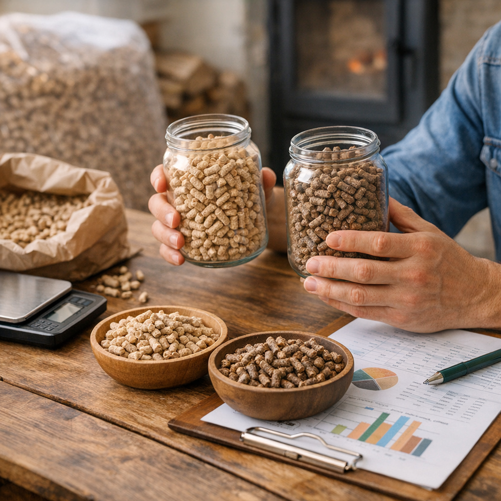 Comment comparer les granulés pour le chauffage sans se tromper