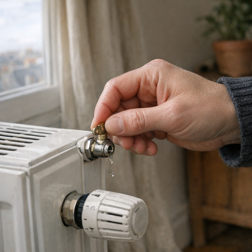 Peut-on purger soi-même un radiateur en chauffage collectif ?