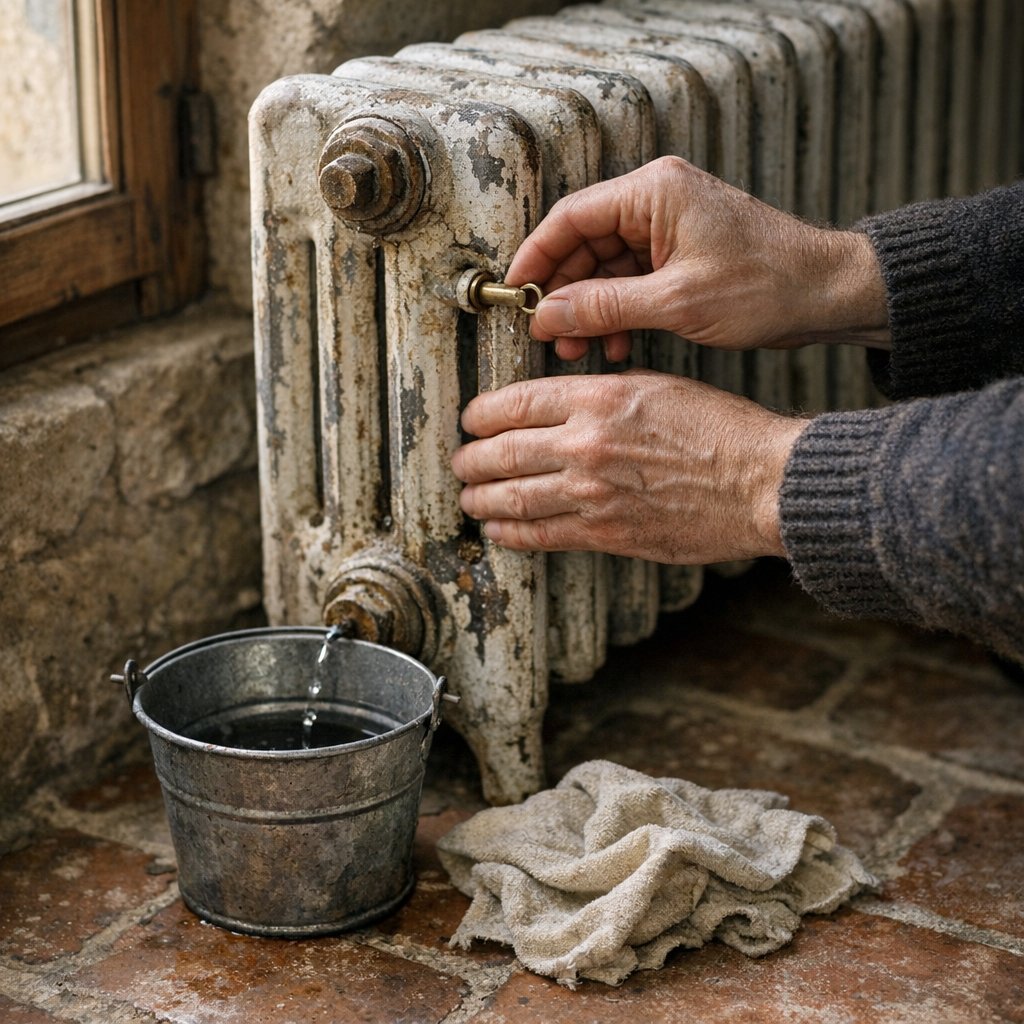 Comment Purger un radiateur en fonte sans se tromper