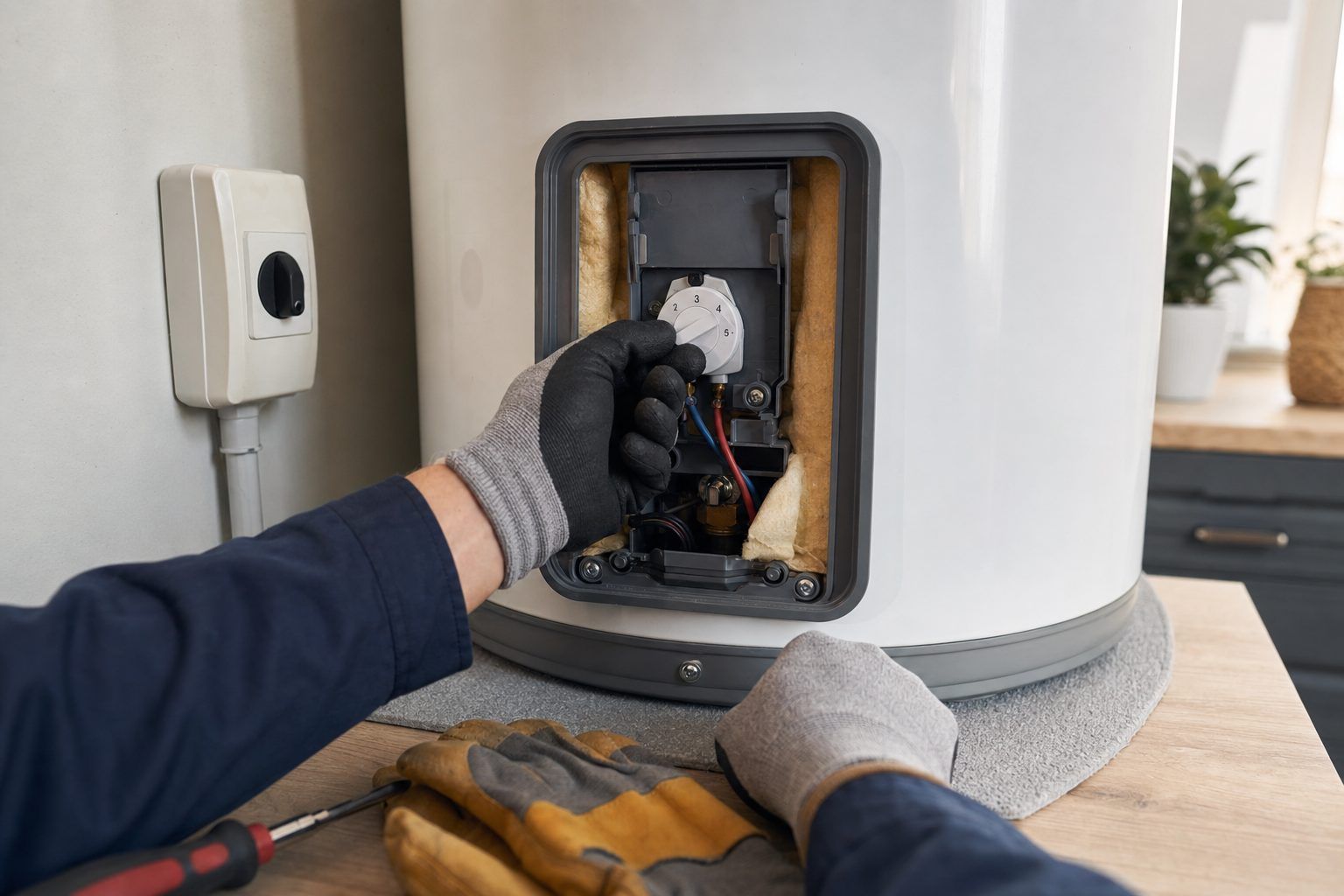 Comment régler le thermostat d’un chauffe-eau en sécurité