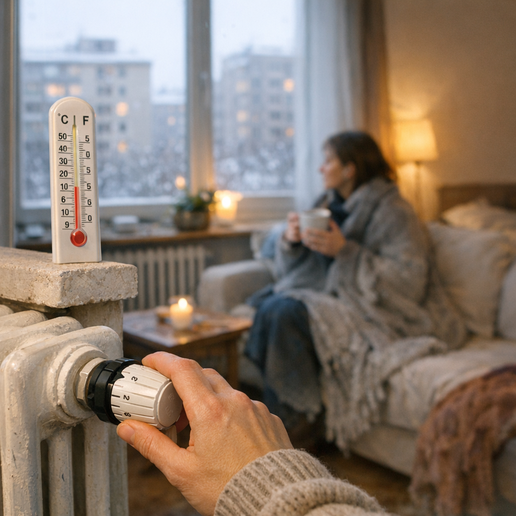 Température du chauffage collectif&nbsp;: seuils, confort et logement décent