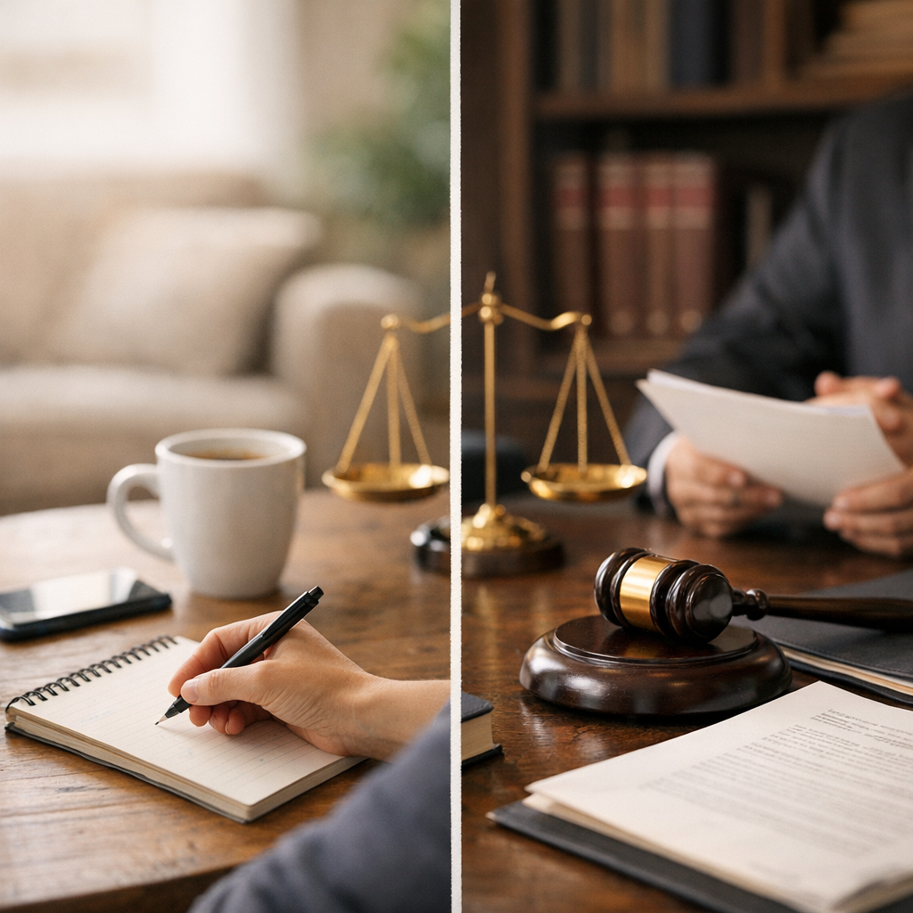 Mots proches, synonymes et contraires : la nuance courant/juridique
