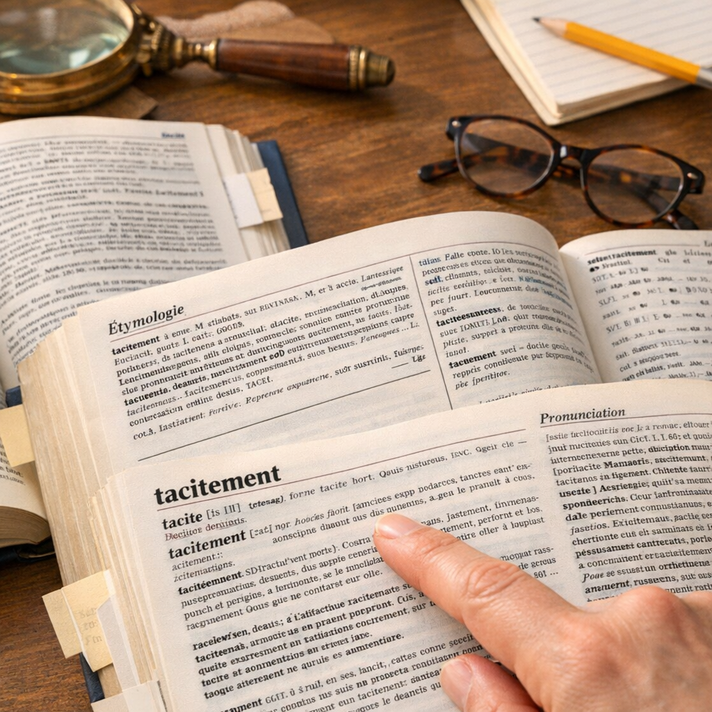 Étymologie, prononciation et emploi dans les dictionnaires