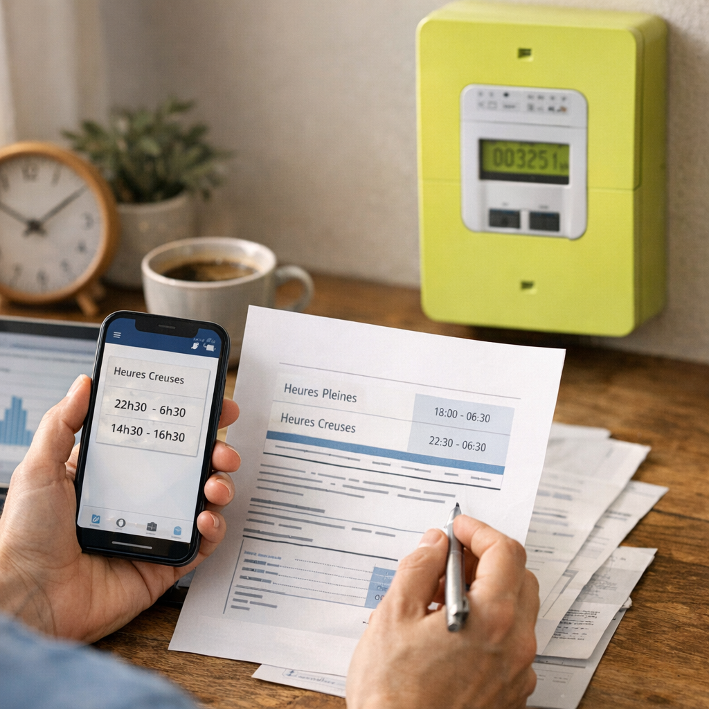 Comment connaître mes heures creuses chez EDF ou sur Linky&nbsp;?