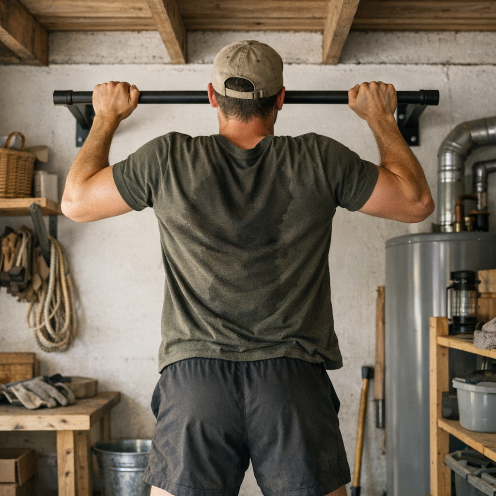 La Traction sollicite ces muscles : dos, bras et gainage