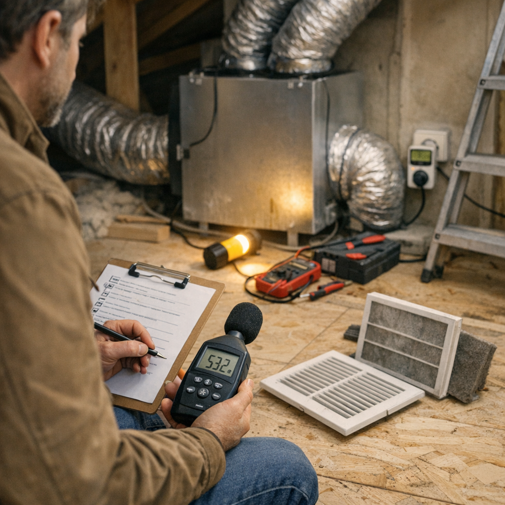 Diagnostic pas à pas : quoi faire avant de toucher au caisson