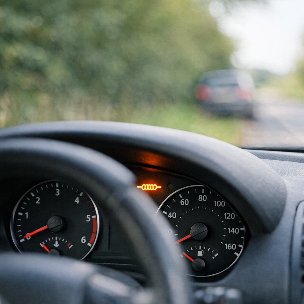 Le Voyant de préchauffage clignote avec une perte de puissance